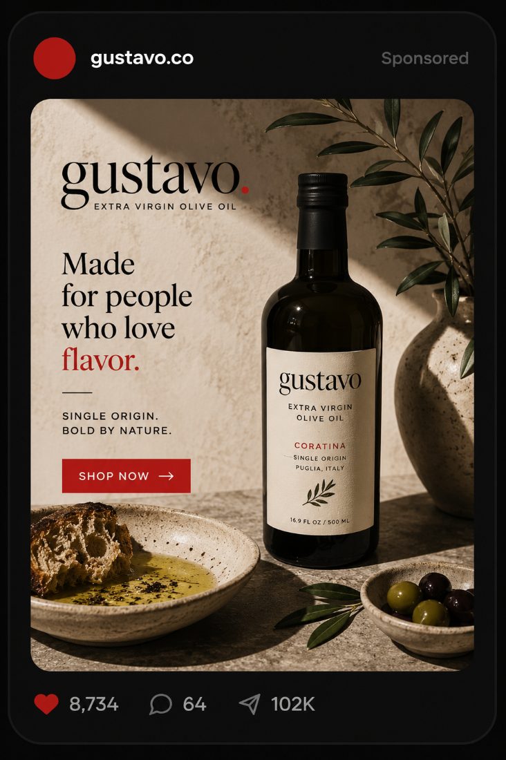 Foodies ad creative