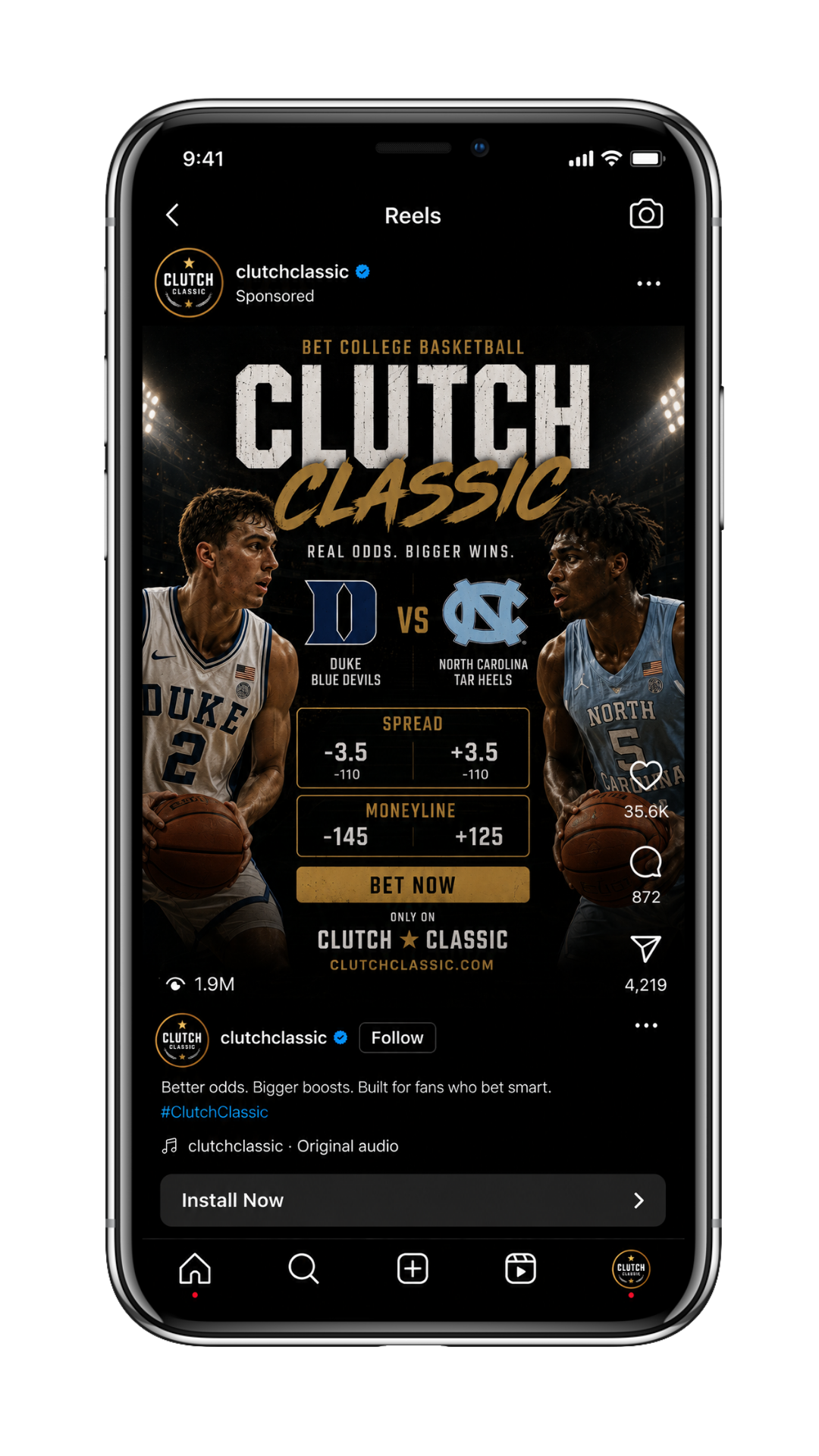 Clutch Classic creator clip